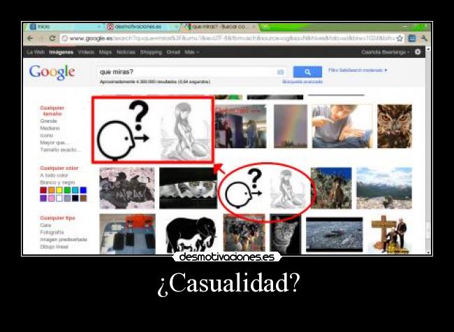 ¿Casualidad? -