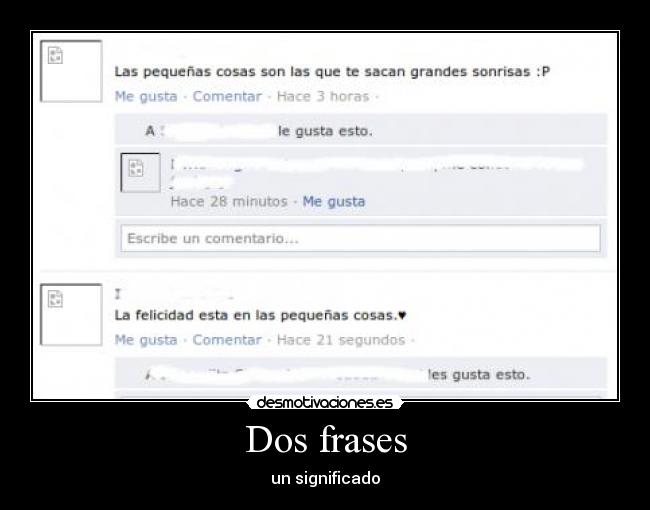 Dos frases - 