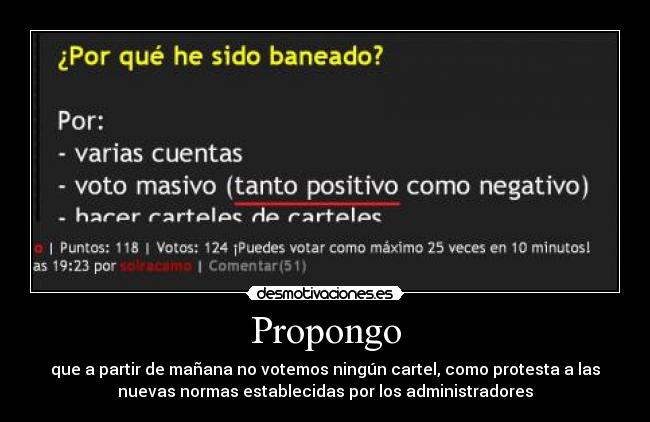 Propongo -