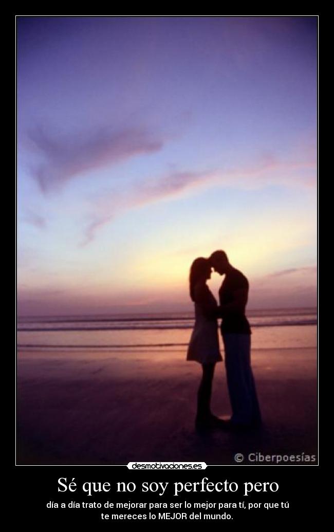 carteles soy perfecto pero trato mejorar desmotivaciones