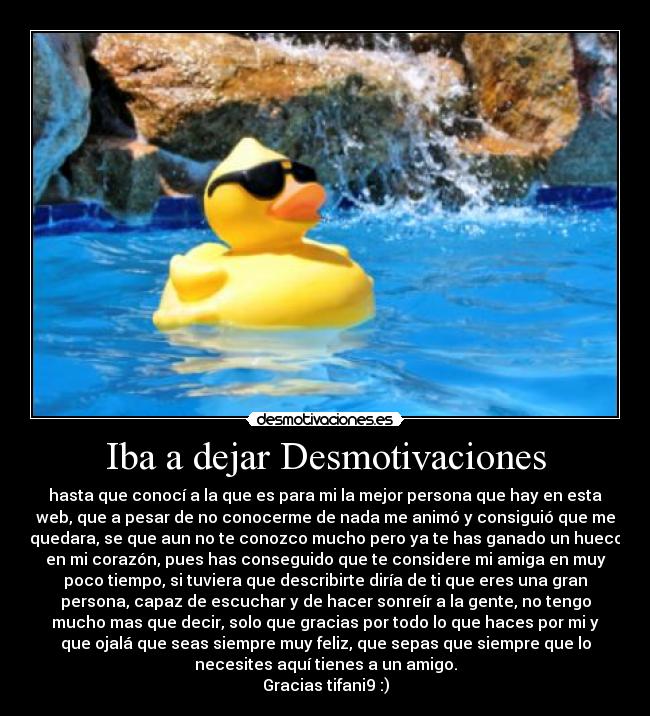Iba a dejar Desmotivaciones - 