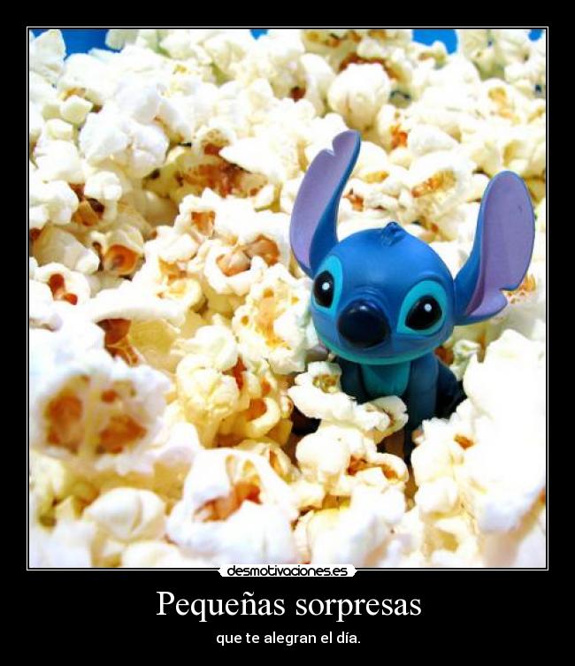 Pequeñas sorpresas -