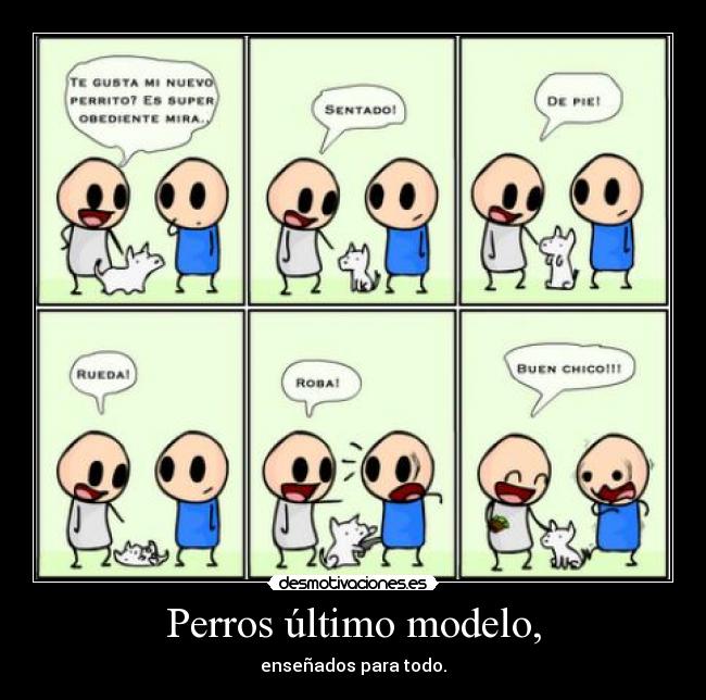 Perros último modelo, -