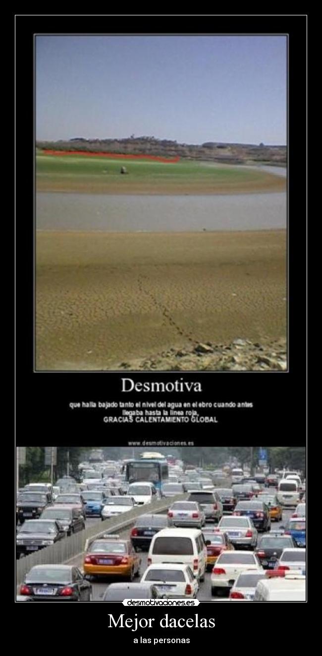 Mejor dacelas - a las personas