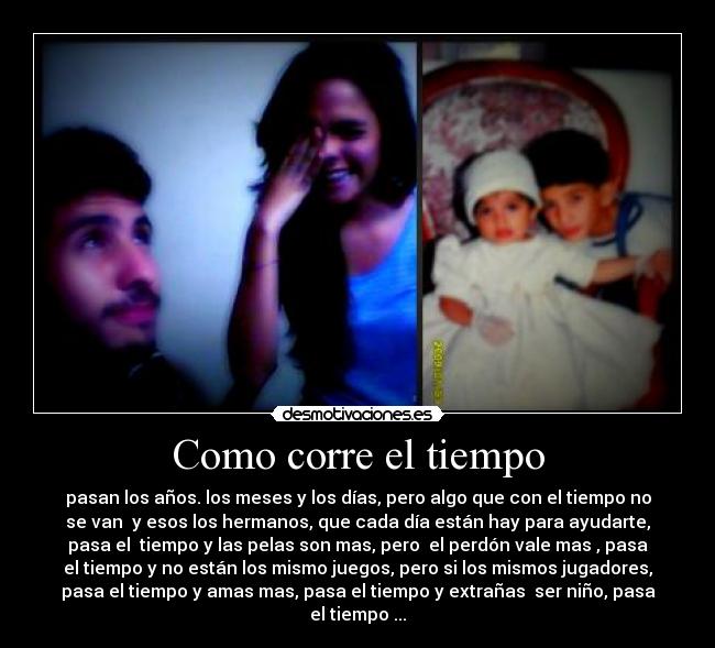 Como corre el tiempo - 