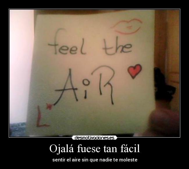 Ojalá fuese tan fácil - 