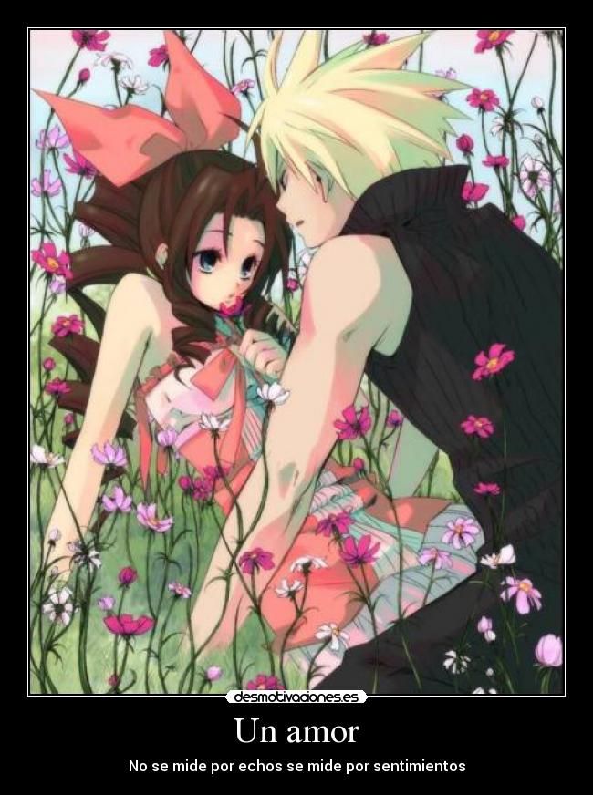 Un amor - No se mide por echos se mide por sentimientos