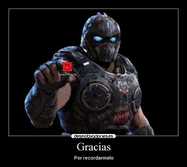 Gracias -