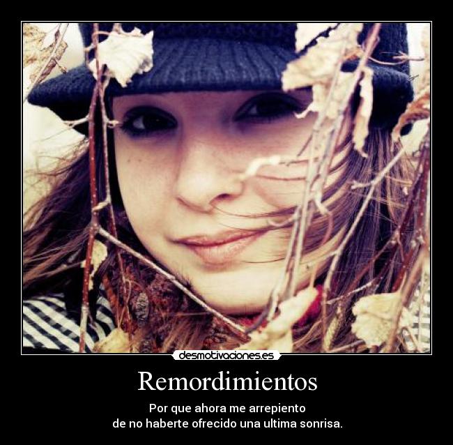 carteles remordimientos desmotivaciones