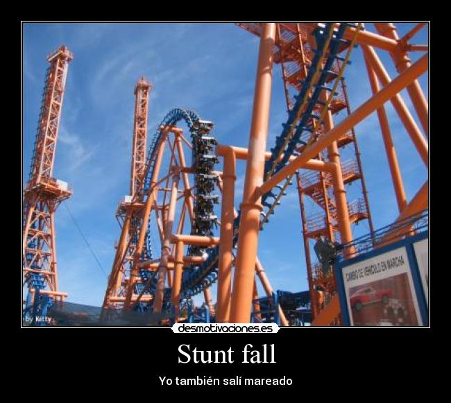 Stunt fall -