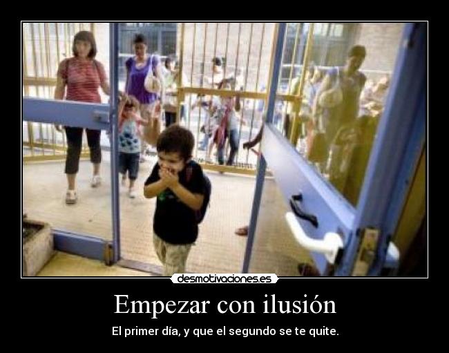 Empezar con ilusión - 