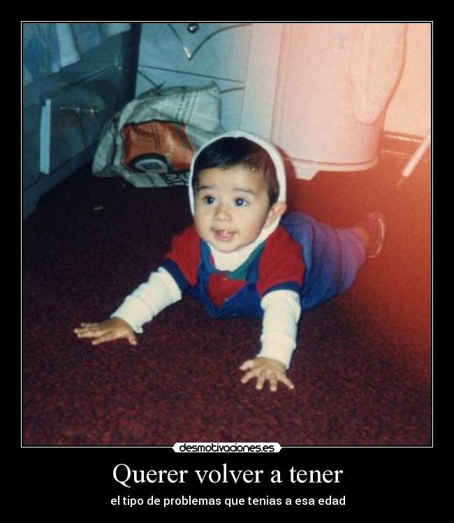 Querer volver a tener -