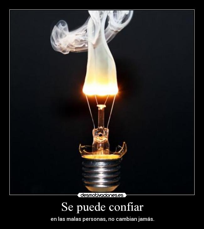 Se puede confiar -