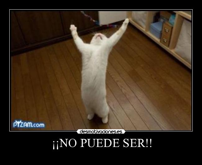 ¡¡NO PUEDE SER!! - 