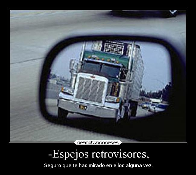 -Espejos retrovisores, -