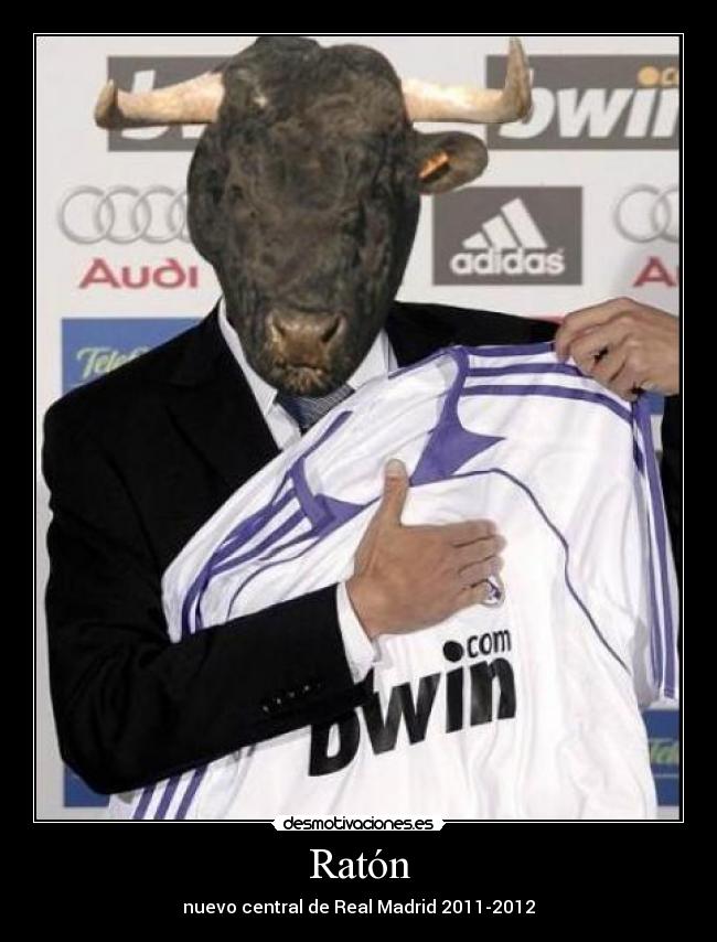 Ratón - nuevo central de Real Madrid 2011-2012
