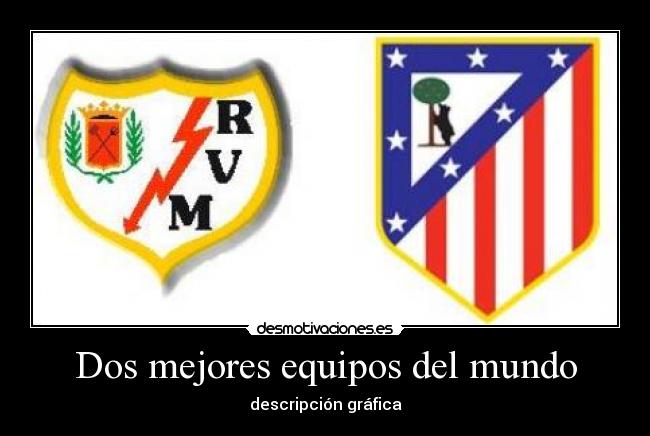 Dos mejores equipos del mundo - descripción gráfica