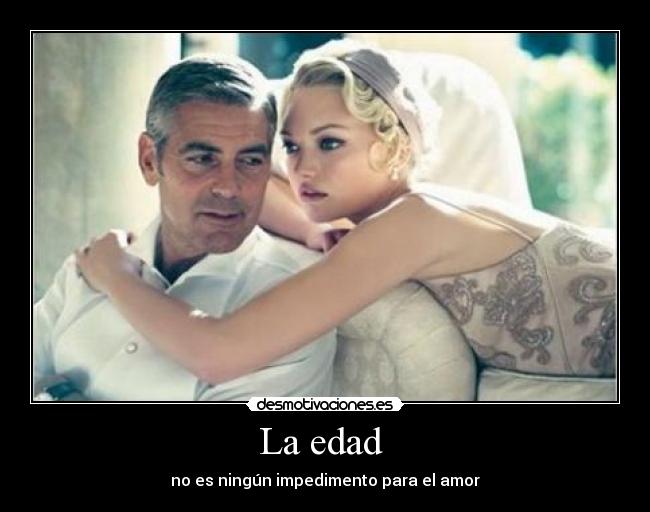 La edad  - no es ningún impedimento para el amor