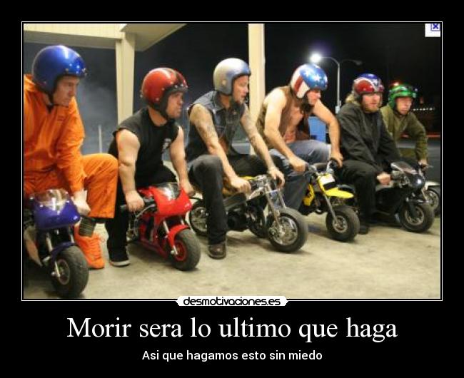 carteles jackass desmotivaciones