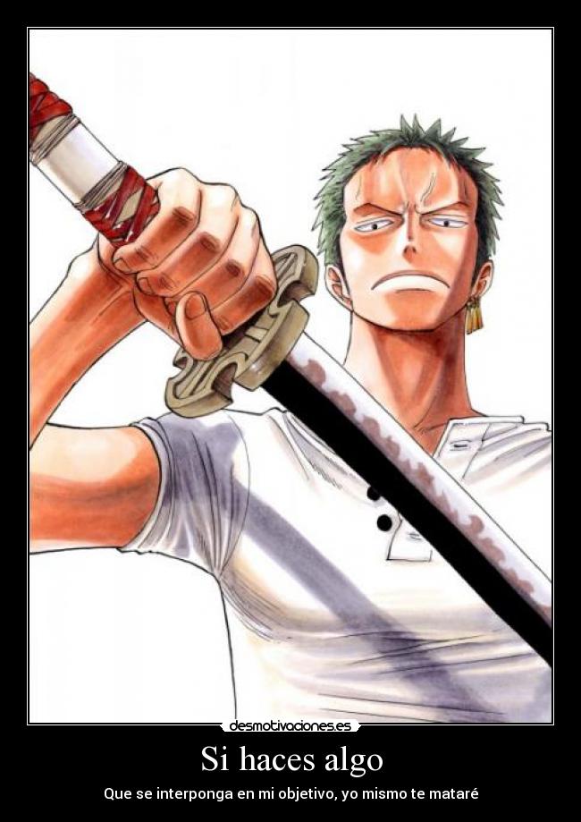 carteles ronoa desmotivaciones