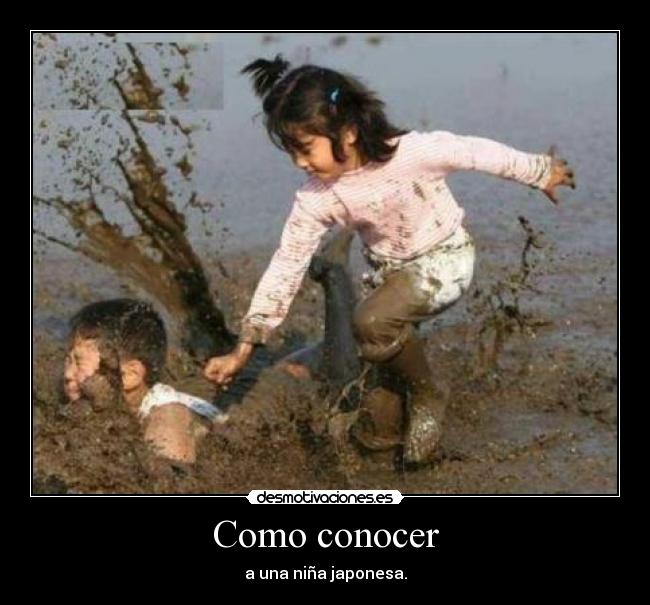 Como conocer - a una niña japonesa.