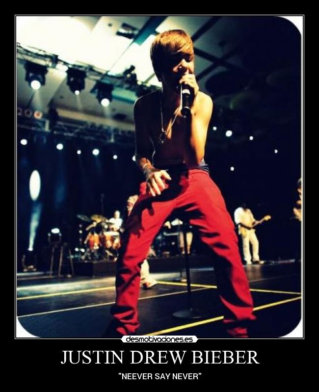 JUSTIN DREW BIEBER -