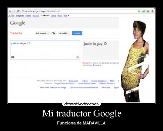 Mi traductor Google -