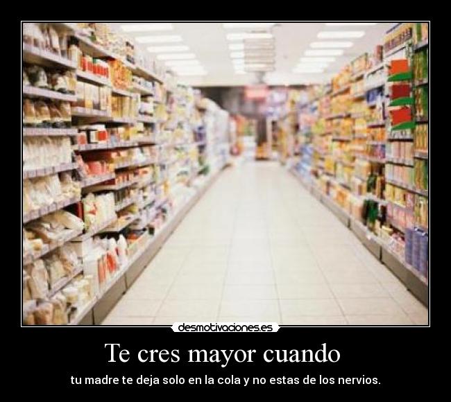 carteles supermercado desmotivaciones