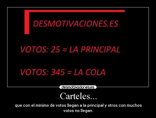 Carteles... - 