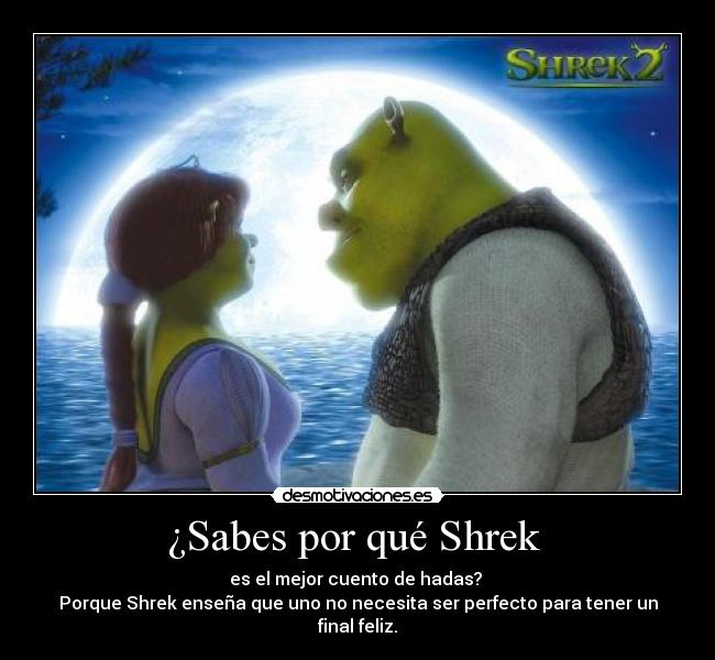 ¿Sabes por qué Shrek -