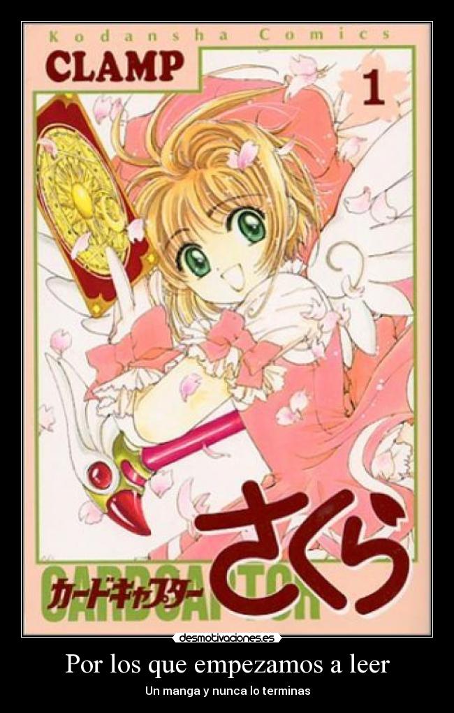 Por los que empezamos a leer - Un manga y nunca lo terminas