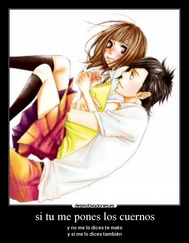 si tu me pones los cuernos - 