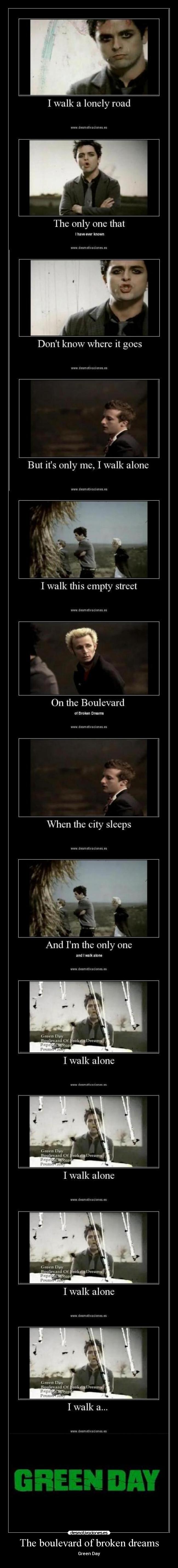 The boulevard of broken dreams - Green Day