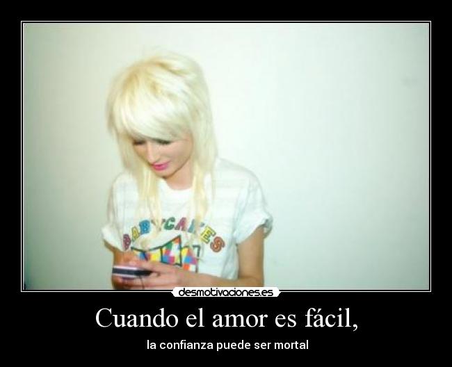 Cuando el amor es fácil, - 