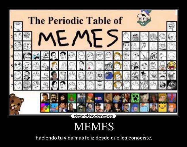 MEMES - haciendo tu vida mas feliz desde que los conociste.