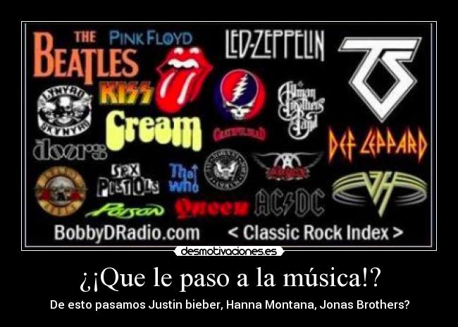 ¿¡Que le paso a la música!? - 