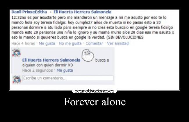 Forever alone -