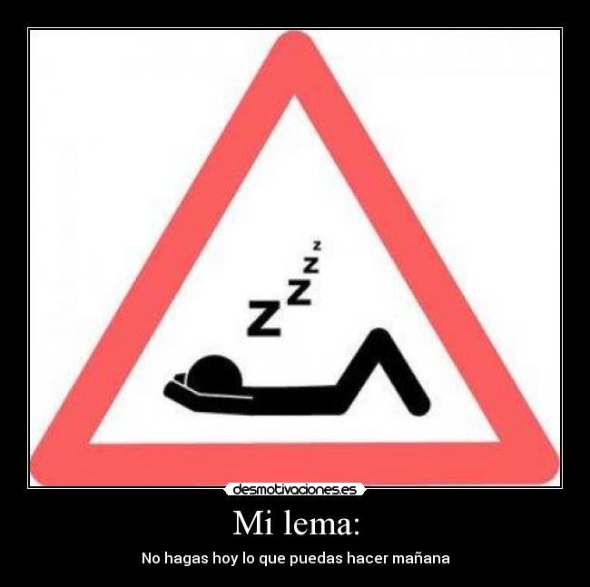 Mi lema: - 