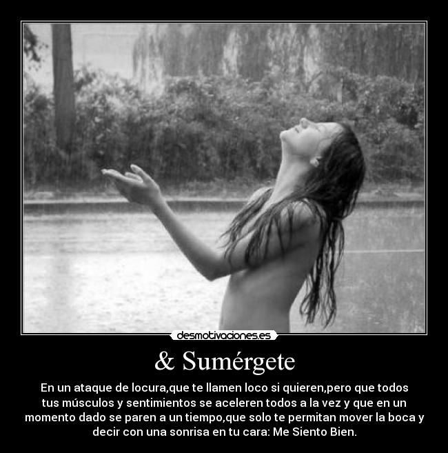 & Sumérgete -