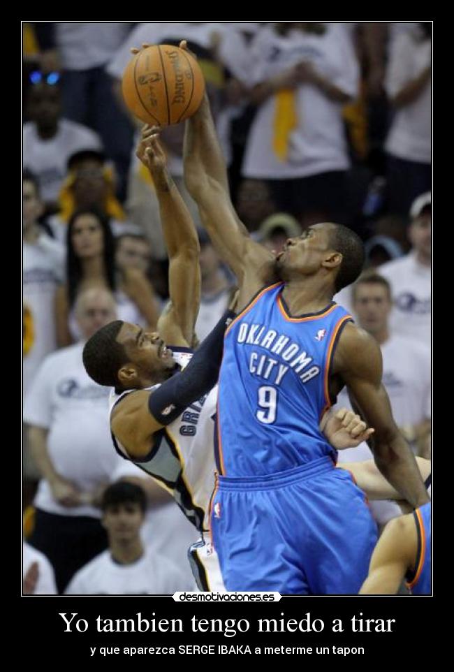 Yo tambien tengo miedo a tirar -