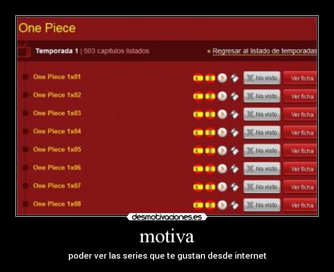 carteles series desmotivaciones