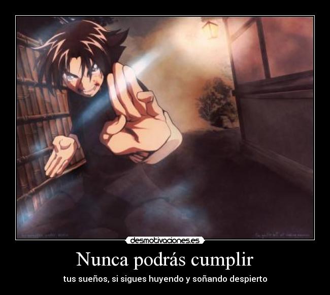 Nunca podrás cumplir - 