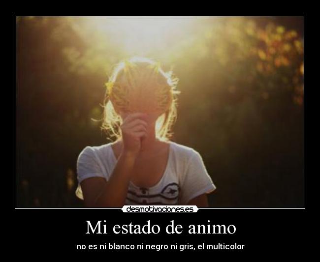 Mi estado de animo -