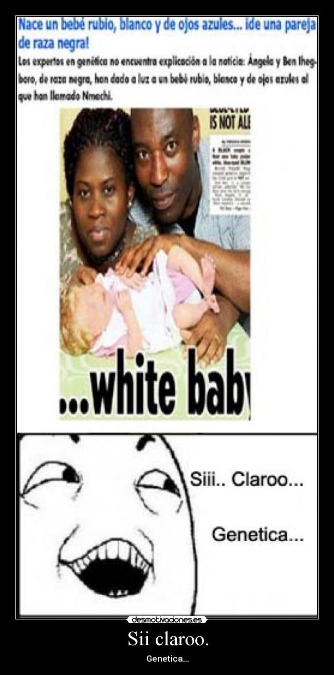 Sii claroo. - Genetica...