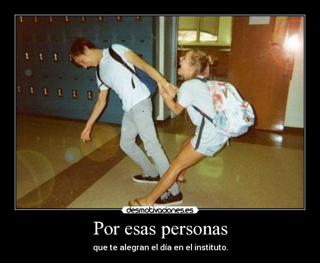 Por esas personas - 