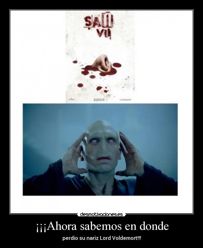 ¡¡¡Ahora sabemos en donde - 