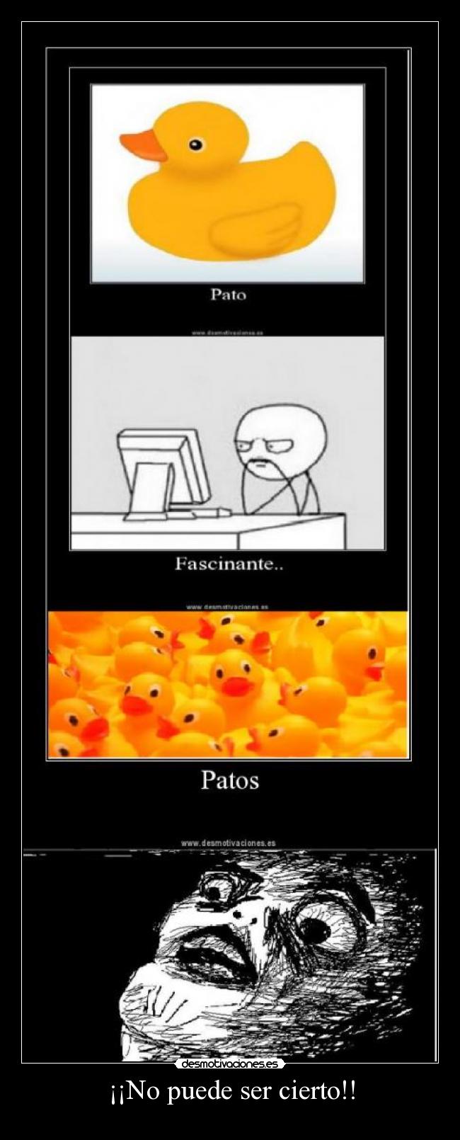 ¡¡No puede ser cierto!! -