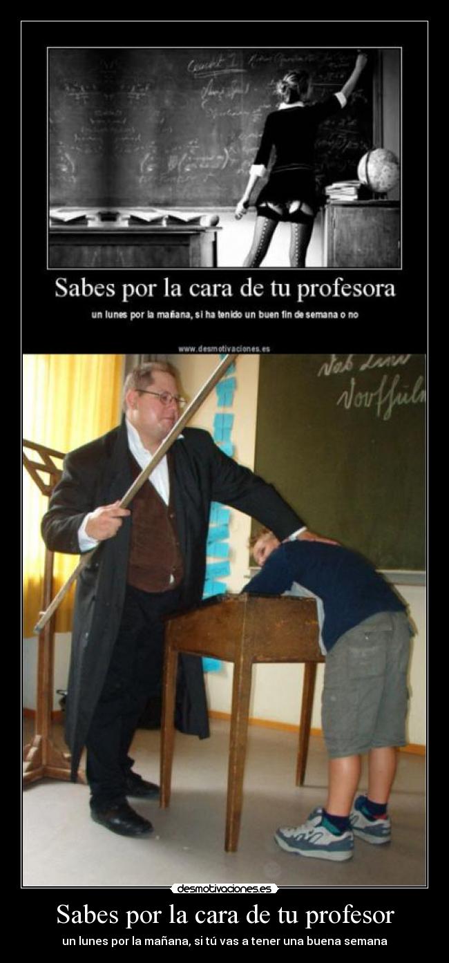 carteles profesores desmotivaciones