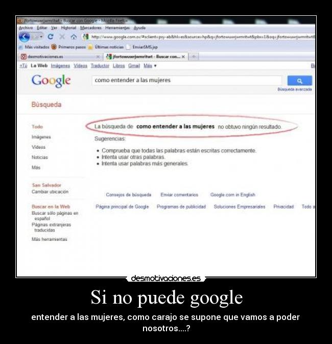 Si no puede google - 