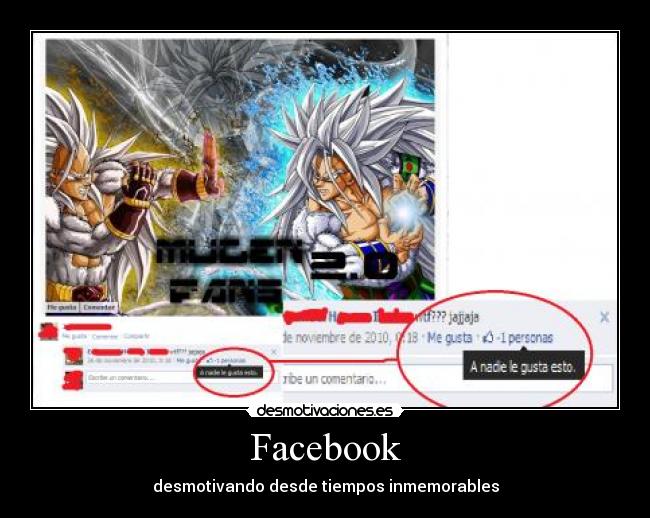 Facebook - desmotivando desde tiempos inmemorables